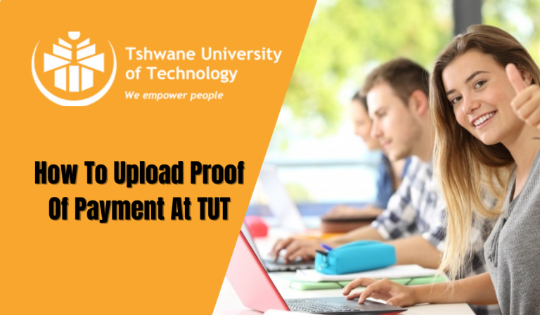 How To Upload Proof Of Payment At TUT