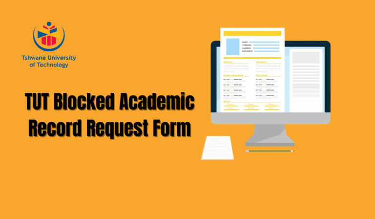 TUT Blocked Academic Record Request Form