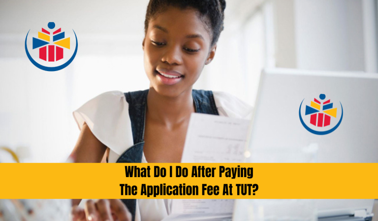 What Do I Do After Paying The Application Fee At TUT