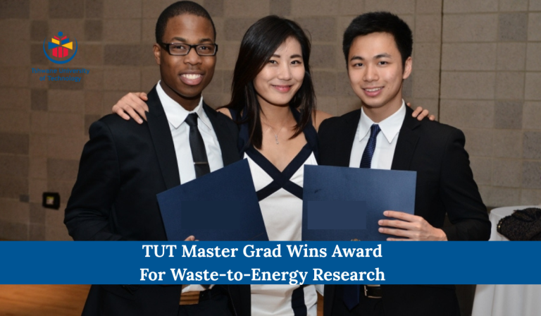 TUT Master Grad Wins Award For Waste-to-Energy Research
