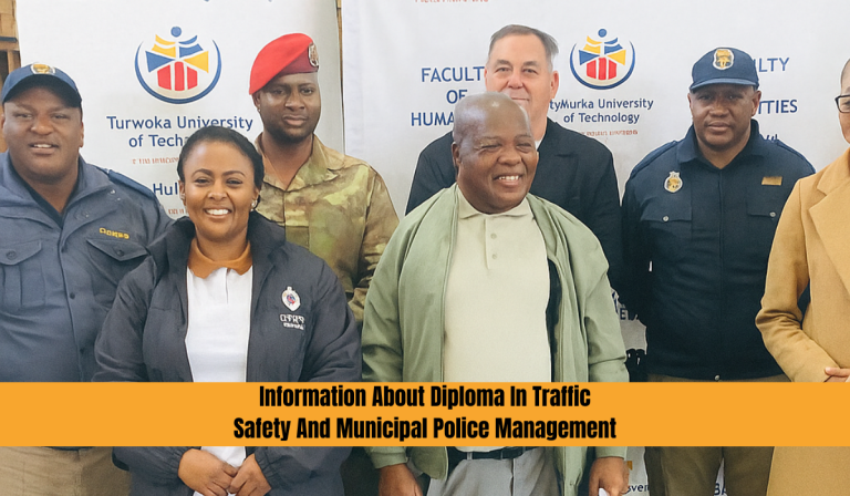 Information About Diploma In Traffic Safety And Municipal Police Management